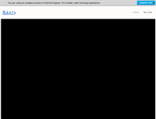 Tablet Screenshot of bardwrite.com